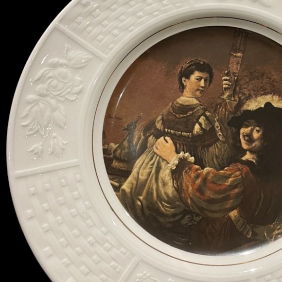 Vintage Wood & Sons Collector Plate "The Lost Son" by Rembrandt Made in England - Picture 2 of 3